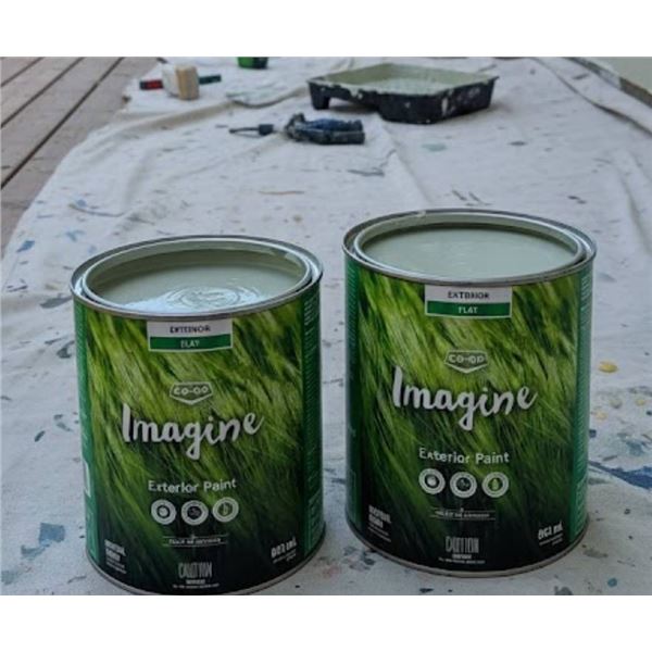 Co-op Imagine Exterior Flat Paint 843ml Neutral C6090 (2 Units)