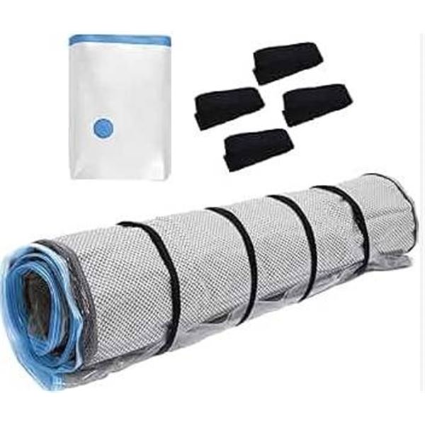 Meiqi Home Mattress Vacuum Bag for King and Cal-King Sizes with Free Straps