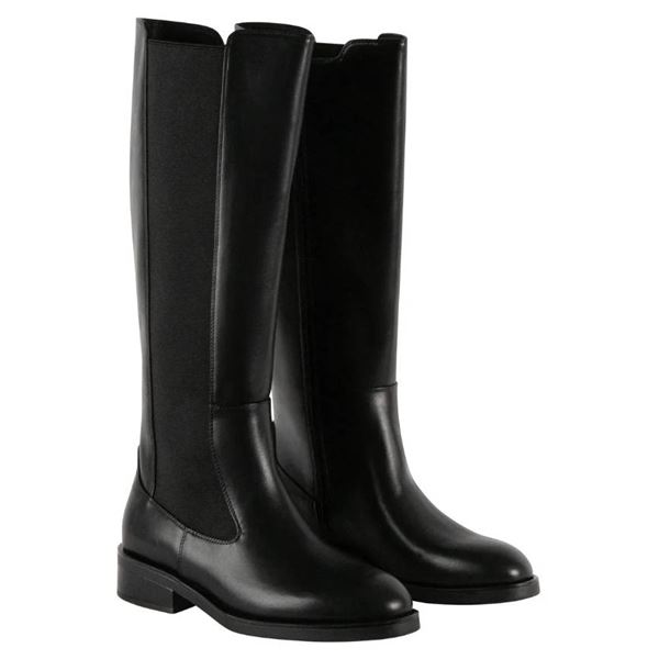 Steve Madden Women’s Black Knee-High Boots, Size 8