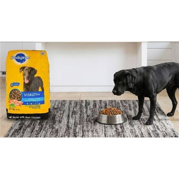 Pedigree Vitality+ Dog Food, Real Chicken and Vegetable Flavor, 22.7 kg