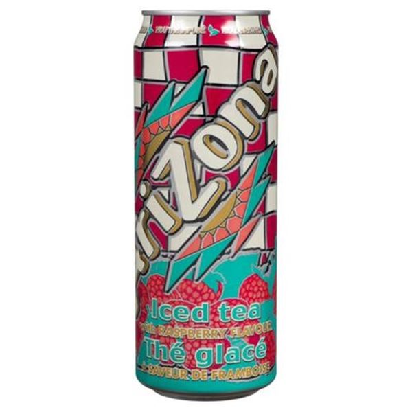 Arizona Iced Tea With Green Tea Flavor, 24 Cans, 680ml Each