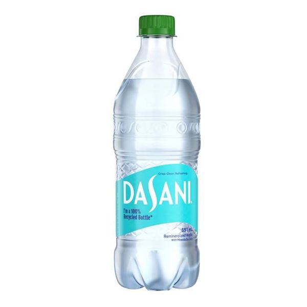 Dasani Bottled Water Set, 27 Bottles x 591ml Capacity
