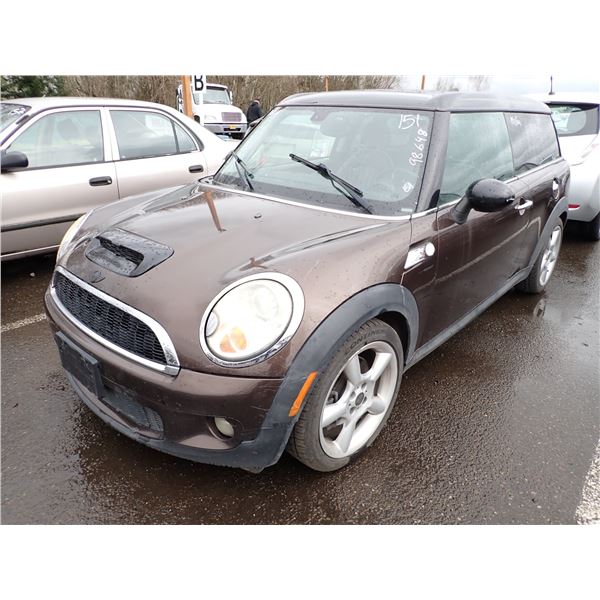 2009 Mini Cooper S Clubman