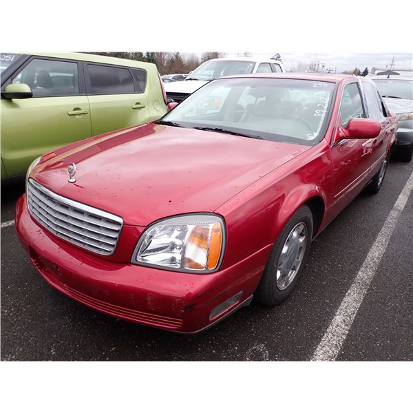 2001 Cadillac deVille