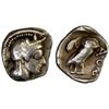 Image 1 : ATTICA: Athens, AR obol (0.64g), ca. 454-404 BC, F-VF