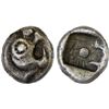 Image 1 : CARIA: Uncertain Mint, AR hemiobol (0.34g), ca. 5th century BC, VF