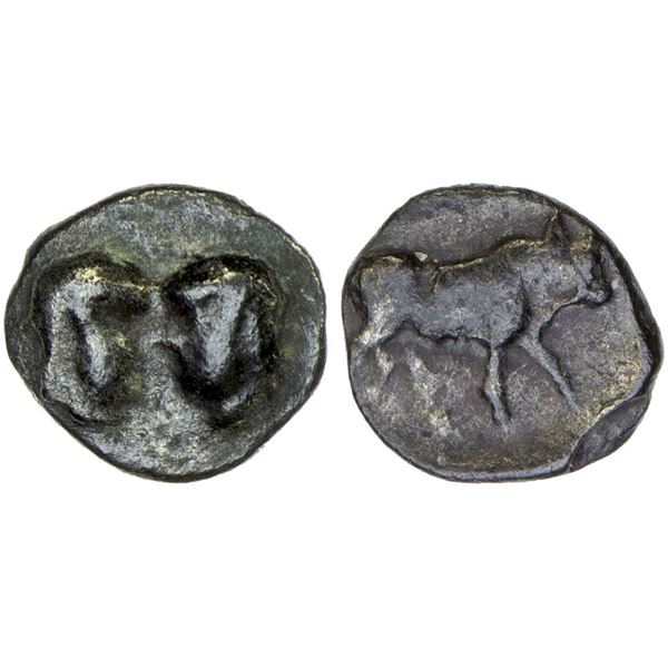 CARIA: Uncertain Mint, AR tetartemorion (0.33g), ca. 500-450 BC, F-VF