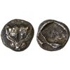 Image 1 : IONIA: Miletos, AR obol (0.59g), late 6th-early 5th century BC, VF