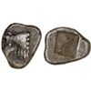 Image 1 : IONIA: Uncertain Mint, AR hemiobol (0.32g), ca. 6th century BC, VF