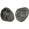 Image 1 : MACEDONIA: Traco-Macedonian Tribes, AR hemiobol (0.37g), 5th century BC, F-VF