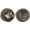 Image 1 : MACEDONIA: Akanthos, AR hemiobol (0.48g), ca. 430-390 BC, VF