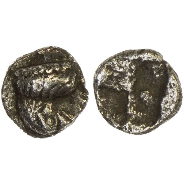 TROAS: Abydos, AR tetartemorion (0.17g), late 6th-early 5th century BC, VF