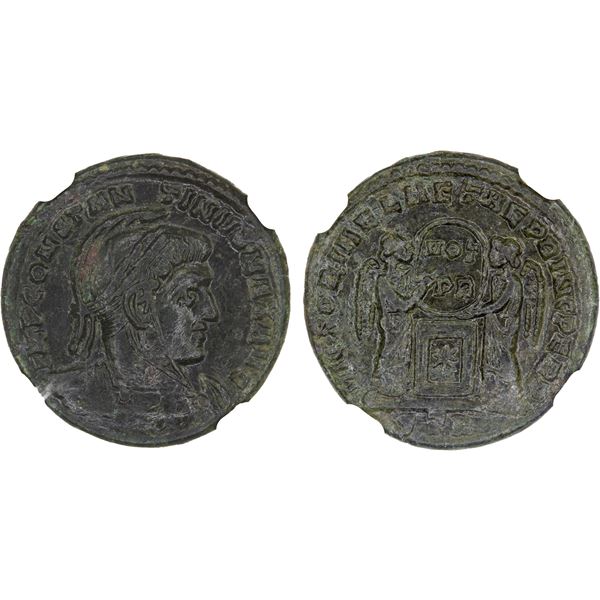 ROMAN EMPIRE: Constantine I 'the Great', 307-337 AD, AE3 (3.00g), Trier, 319 AD, NGC Choice VF