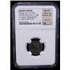 Image 2 : ROMAN EMPIRE: Crispus, caesar, 317-326 AD, silvered AE3 (3.15g), Thessalonica, 318-319 AD, NGC Choic