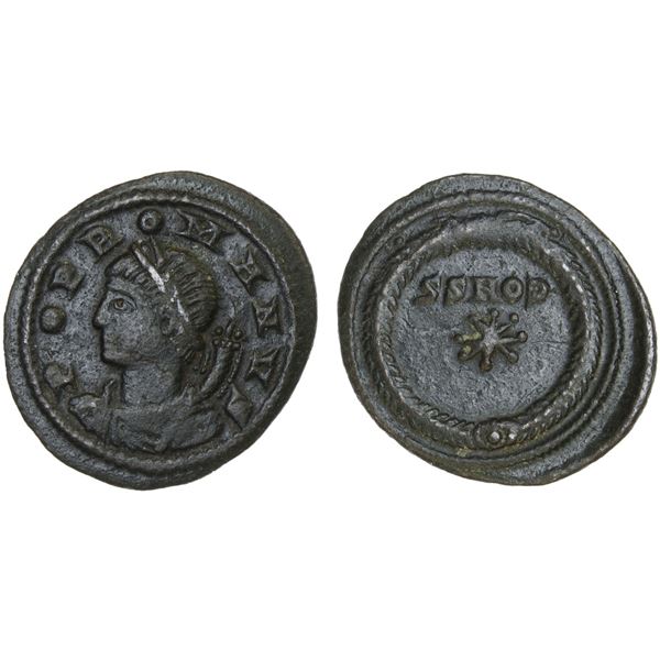 ROMAN EMPIRE: Commemorative Series, AE14 (1.08g), Constantinople, 330 AD, Choice VF