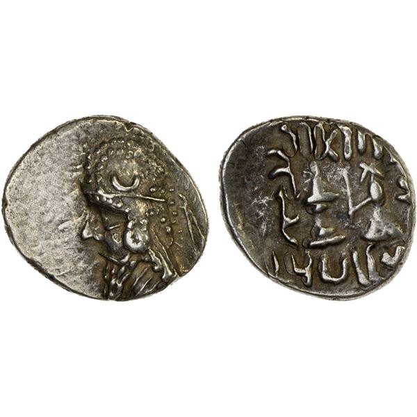 PERSIA: PERSIS KINGDOM: Darev II, 1st century BC, AR drachm (3.98g), XF