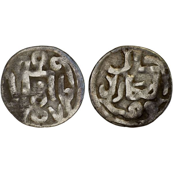 GOLDEN HORDE: Toqtu, 1291-1312, AR dirham (0.98g), Qrim, AH707, VF