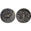 Image 1 : INDO-SCYTHIAN: Azes II, ca. 35 BC-AD 5, BI tetradrachm, VF-XF