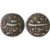 Image 1 : MUGHAL: Akbar I, 1556-1605, AR 1/2 rupee (5.65g), Lahore, IE43, VF