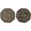 Image 1 : ASSAM: Gaurinath Singha, 1780-1794, AR 1/2 rupee (5.71g), ND, VF