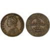 Image 1 : DEWAS SENIOR BRANCH: Victoria, Empress, 1876-1901, AE 1/12 anna, 1888, VF-XF