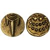 Image 1 : MARATHA CONFEDERACY: Tanjore: Anonymous, AV fanam (0.32g), Thanjavur, ca. 1820-30, XF
