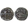 Image 1 : MARATHA CONFEDERACY: Uncertain issuer, AE paisa (9.46g), AH1198, F-VF