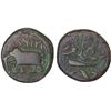 Image 1 : MYSORE: Tipu Sultan, 1782-1799, AE 1/2 paisa (bahram), (5.36g), Bengalur, AM1217, Fine