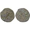 Image 1 : MYSORE: Tipu Sultan, 1782-1799, AE paisa (zohra), (11.38g), Faiz Hisar, AM12xx, F-VF