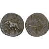 Image 1 : MYSORE: Tipu Sultan, 1782-1799, AE paisa (zohra), (11.06g), Nagar, AM1216, Fine