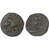 Image 1 : MYSORE: Tipu Sultan, 1782-1799, AE paisa (zohra), (11.41g), Nagar, AM1220, VF
