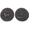 Image 1 : MYSORE: Tipu Sultan, 1782-1799, AE paisa (zohra), (11.06g), Nagar, AM1221, F-VF