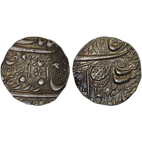 SIKH EMPIRE: AR rupee (11.18g), Amritsar, VS1879, AU