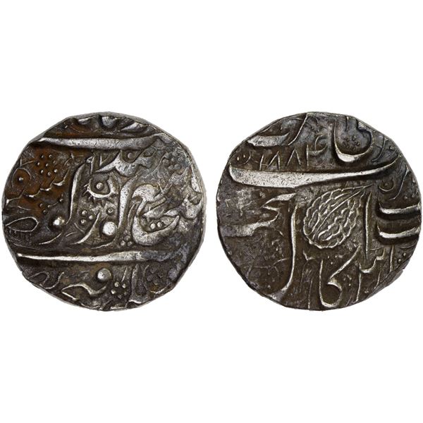 SIKH EMPIRE: AR gobindshahi rupee (11.10g), Amritsar, VS[18]97, VF-XF