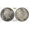 Image 1 : BRITISH INDIA: Victoria, Queen, 1837-1876, AR rupee, 1840(b&c), PCGS MS63