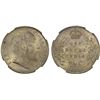 Image 1 : BRITISH INDIA: Edward VII, 1901-1910, AR rupee, 1906(c), NGC MS63