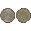 Image 1 : BRITISH INDIA: George VI, 1936-1952, AR rupee, 1945(b), NGC MS64