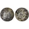 Image 1 : CHINA: CHOPMARKED COINS: JAPAN: Meiji, 1868-1912, AR yen, year 7 (1874), VF