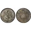 Image 1 : CHINA: CHOPMARKED COINS: MEXICO: Republic, AR peso, 1899-Go, Choice XF