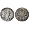 Image 1 : AUSTRIAN NETHERLANDS: Joseph II, 1780-1790, AR kronenthaler, Kremnica, 1784-B, F-VF