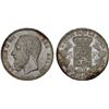 Image 1 : BELGIUM: Leopold II, 1865-1909, AR 5 francs, 1869, XF