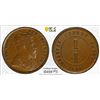 Image 1 : CYPRUS: Edward VII, 1901-1910, AE ¼ piastre, 1905, PCGS AU58