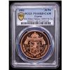 Image 2 : CYPRUS: Fantasy Issues, 36 piastres, "1901", PCGS PF68 Red Cameo