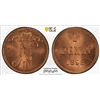 Image 1 : FINLAND: Nicholas II, Grand Duke, 1894-1917, AE penni, 1898, PCGS MS65 RD