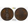 Image 1 : FRANCE: Louis Philippe I, 1830-1848, AE medalet (6.56g), 1833, PCGS MS64