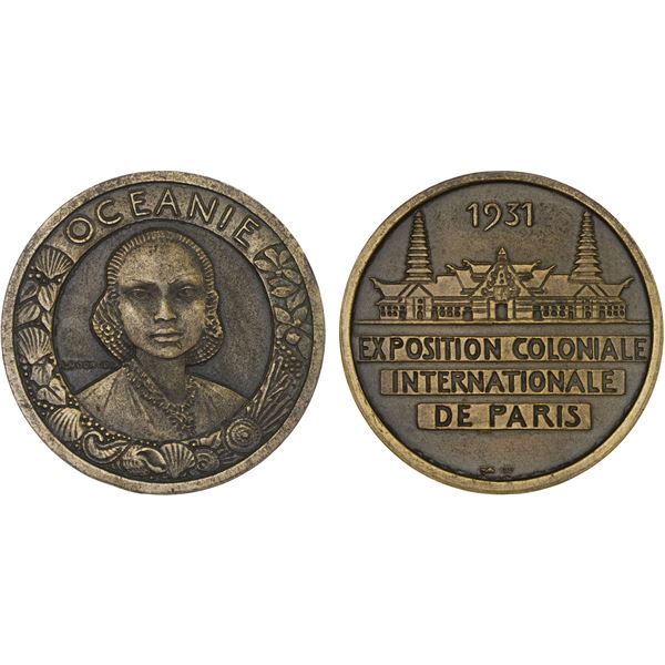 FRANCE: AE medal, 1931, AU