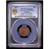 Image 2 : FRANKFURT: AE pfennig, 1819, PCGS UNC details