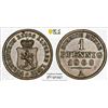 Image 1 : REUSS-GREIZ: Heinrich XXII, 1867-1902, AE pfennig, 1868-A, PCGS MS62 BN