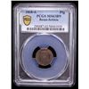 Image 2 : REUSS-SCHLEIZ: Heinrich XIV, 1867-1913, AE pfennig, 1868-A, PCGS MS63 BN