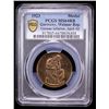 Image 2 : SAXONY: Weimar Republic, AE inflation token, 1923, PCGS MS64 RB